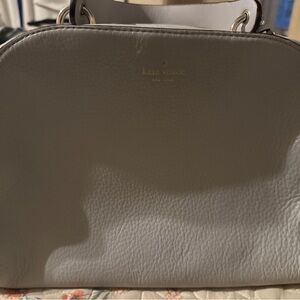 Kate Spade Elegant Gray Satchel